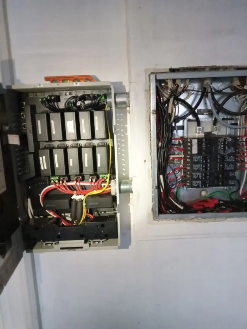 Electrical panel upgrade completed for Indoor Lighting Installation in Armona